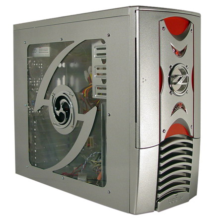 RAIDMAX SCORPIO SILVER ,Tool-free, 400W ( PFC+SATA + 24pin + 120mm) , 2X 120mm, USB2.0, Audio & speaker
