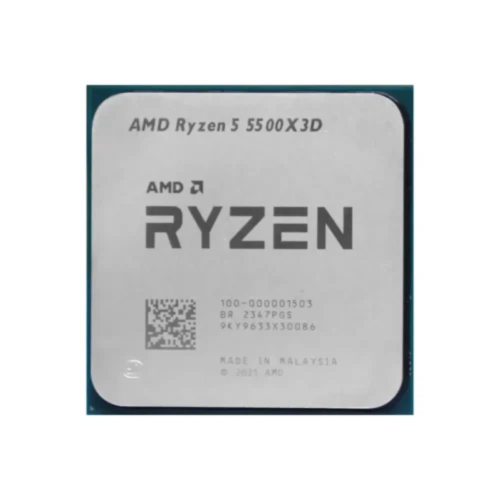 AMD RYZEN 5 5500X3D X6 3000Mhz 96MB Socket AM4 Tray