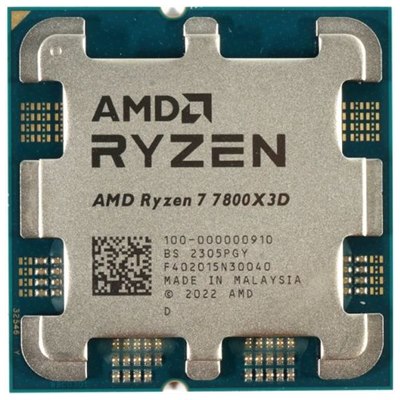 AMD RYZEN 7 7800X3D X8 4200Mhz 96MB Socket AM5 Ttay