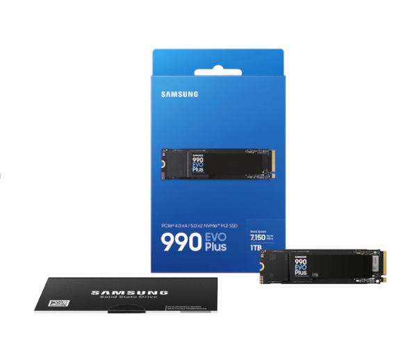 דיסק קשיח Samsung® 990 Evo PLUS Series M.2 MZ-V9S1T0BW 1000GB SSD