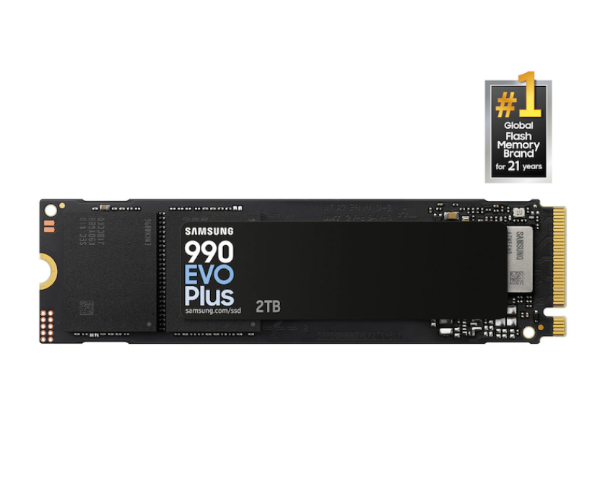 דיסק קשיח Samsung® 990 Evo PLUS Series M.2 MZ-V9S2T0BW 2000GB SSD