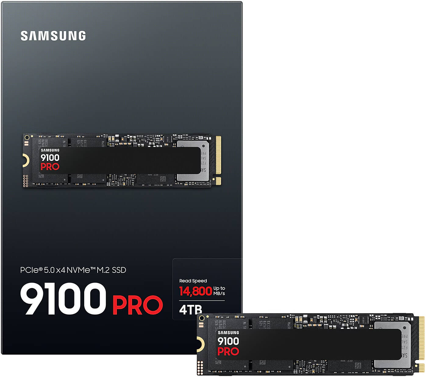דיסק קשיח Samsung® 9100 Pro Series M.2 MZ-VAP4T0BW 4TB SSD NVME