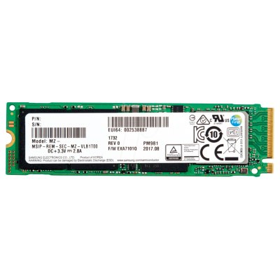 דיסק קשיח Samsung® PM981 Series M.2 MZ-VLB512HAJQ 512GB SSD SATA III