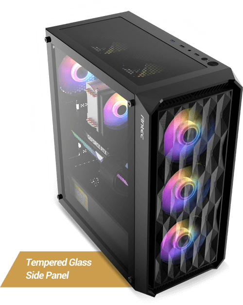 מחשב גיימינג שולחני Intel® Core i5® 10x 14400F + ASUS / GIGABYTE B760 +SSD 1000GB NVME +16384MB DDR5+GF-RTX3060 12288MB