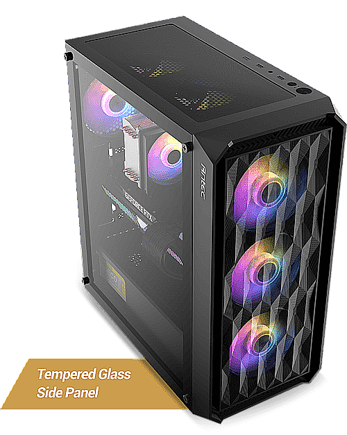מחשב גיימינג שולחני Intel® Core i7® 16x 14700F + ASUS / GIGABYTE B760 + SSD 1000GB NVME +32768MB DDR5 +GF-RTX5060 8192MB