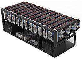 מחשב לכריית מטבעות קריפטוגרפיים Intel® Core Pentium® 2x G4400 + B250 + 240GB SSD + 8192MB + 12X RTX 3080 940Mh/s