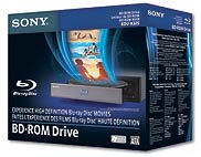 SONY DVD+-RW BDU X10S X2 High Speed combo Blu-ray Reader Black SATA