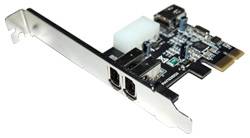 בקר STLAB F-360 Firewire (VIA) 1394A + Ulead Software , PCI-E
