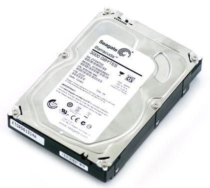 כונן קשיח Seagate Barracuda® 3000GB SATA III ST3000DM001 64MB