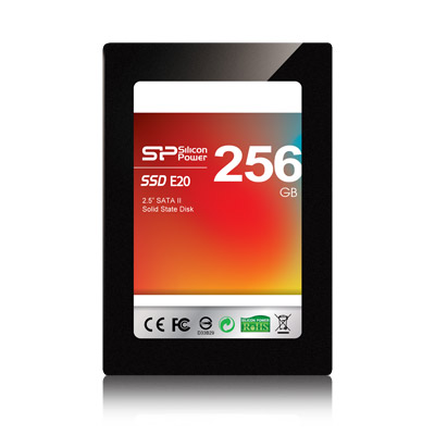 דיסק קשיח Silicon Power® E20 256GB SSD 2.5" 34nm SATA2