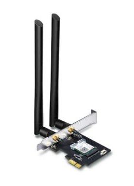 כרטיס רשת TP-Link AC1200 WiFi Bluetooth 4.2 PCIe Archer T5E