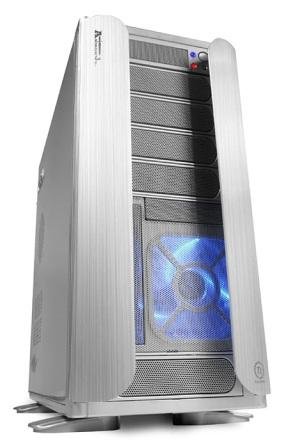 Thermaltake ARMOR JUNIOR SILVER ALUMINUM ,Tool-free, no PSU,120mm Fan, USB2.0, Audio & speaker