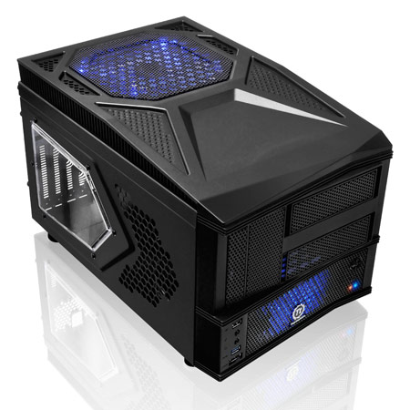 Thermaltake ARMOR A30 BLACK ,Tool-free, no PSU,90+230mm Fan, USB3.0/2.0, Audio & speaker