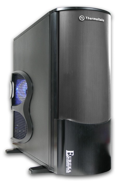 Thermaltake EUREKA ALUMINUM Black ,Tool-free, no PSU,120mm Fan, USB2.0, Audio & speaker