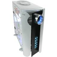 Thermaltake KANDALF ALUMINUM SILVER + Window ,Tool-free, no PSU,120mm Fan, USB2.0, Audio & speaker