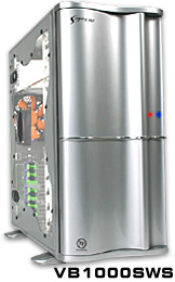 Thermaltake SOPRANO SILVER + WINDOW ,Tool-free, no PSU,120mm Fan, USB2.0, Audio & speaker
