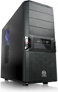 Thermaltake V3 Black ,Tool-free, no PSU,120mm Fan, USB2.0, Audio