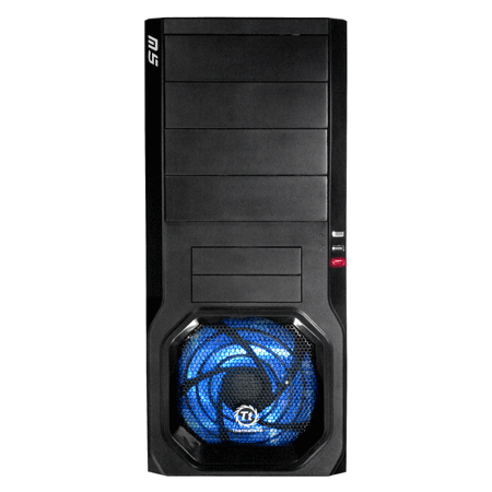 Thermaltake M5 BLACK 120mm FAN (up to 6 fans) Bottom placed PS, Dual filter (bottom of ps+front), USB2.0, Audio & speaker