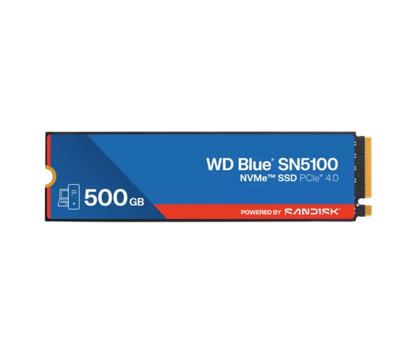 דיסק קשיח Western Digital® 500GB NVME Blue SN5100 Gen4 x4 PCIe