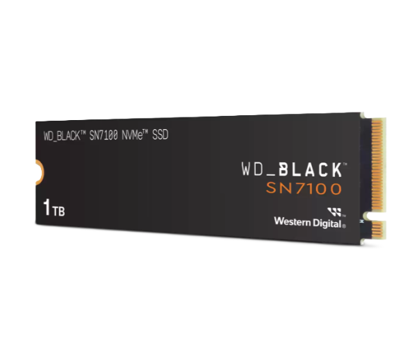 דיסק קשיח Western Digital® 1TB NVME Black SN7100 R/W 7250/6950 MB/s Gen4 x4 PCIe