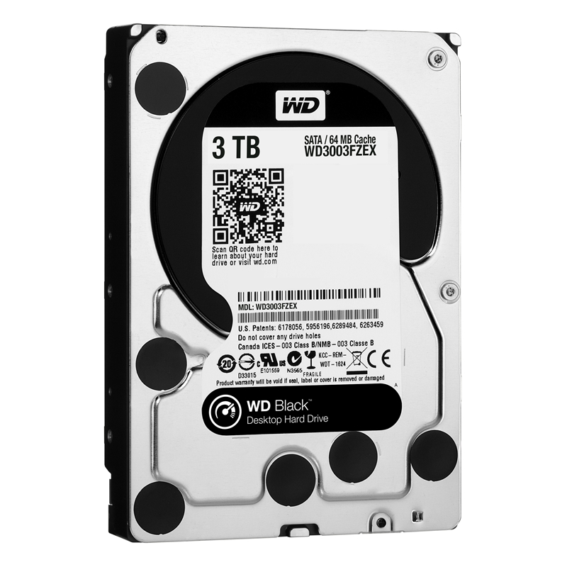 כונן קשיח WD Caviar® SE SATA-II‎I WD3003FZEX 3000GB 64MB Western Digital