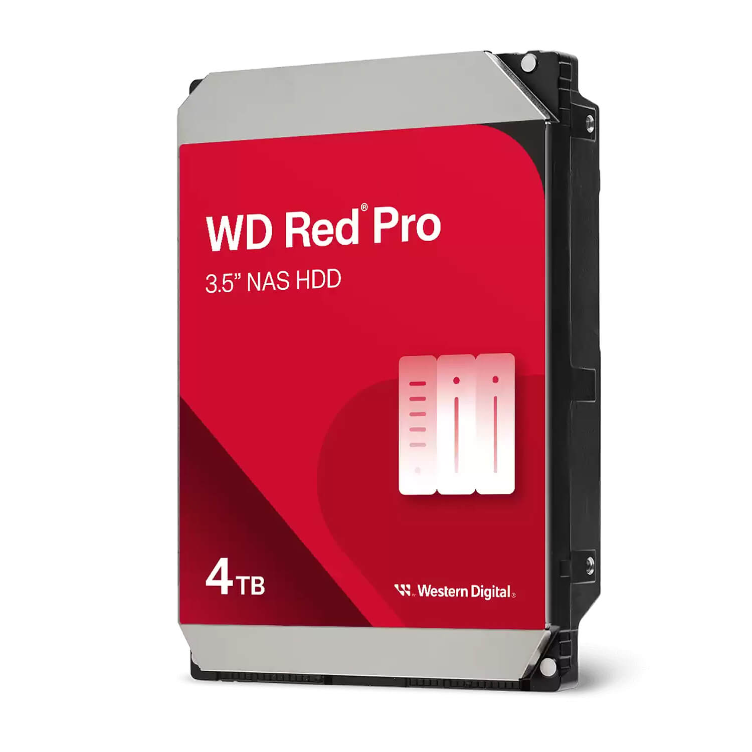 כונן קשיח WD Red Pro NAS SATA-III WD4005FFBX 4000GB 256MB Western Digital
