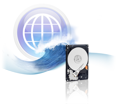 כונן קשיח לנייד WD Scorpio® SATA III/II WD5000BPVT 8MB 2.5