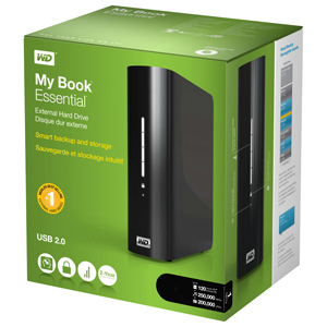 דיסק קשיח Western Digital WDBAAF0010HBK-EESN My Book Apollo Essential Edition™ 2.0- 1000 GB, USB2.0