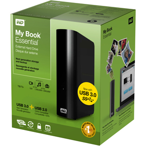 דיסק קשיח Western Digital HD My Book Apollo Essential/2TB - 2000 GB, USB3.0