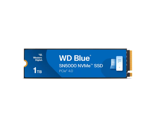 דיסק קשיח Western Digital® 1000GB NVME Blue SN5000 Gen4 x4 PCIe
