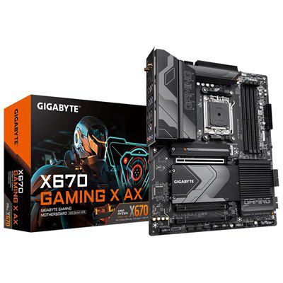 GIGABYTE X670 GAMING X AX V2 , AM5,PCI-E, DualDDR4 2400/2667/2933/3200 +LAN1000 HDMI