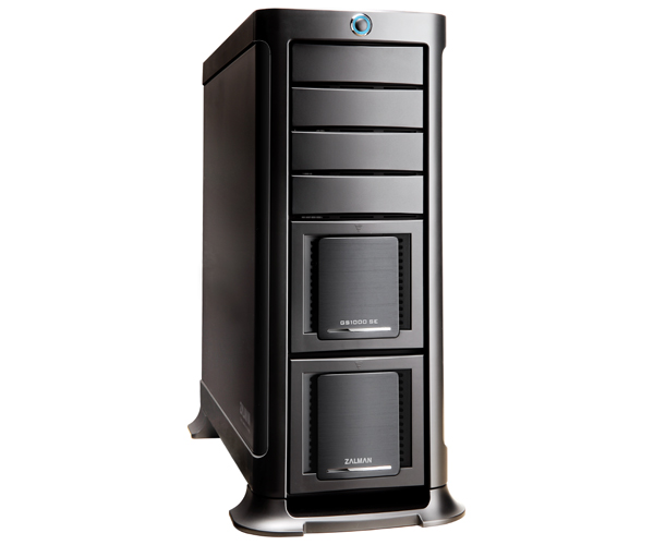 ZALMAN™ GS1000 SE ATX Full Tower Black ,Tool-free, no PSU, 2X 120mm FAN , USB2.0, Audio