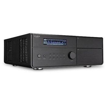ZALMAN HTPC HD503 BLACK ALUMINUM ,Tool-free, no PSU, 2X 120mm FAN , USB2.0, Audio
