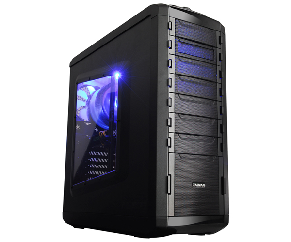 ZALMAN™ MS800 Plus ATX Mid Tower Black ,Tool-free, no PSU, 2X 120mm FAN , USB2.0/3.0, Audio