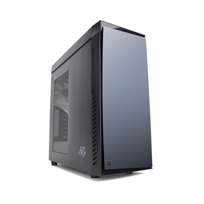ZALMAN™ R1 FRONTAL DOOR Black ,Tool-free, no PSU, 2X120FAN & 1X120LED FAN , USB2.0/3.0, Audio