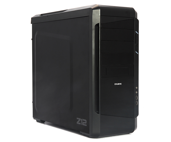 ZALMAN™ Z12 ATX Mid Tower Black ,Tool-free, no PSU, 2X 120mm FAN , USB3.0, Audio