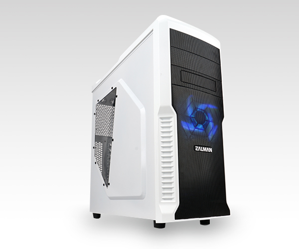 ZALMAN™ Z3 PLUS ATX Mid Tower WHITE ,Tool-free, no PSU, 4X 120mm FAN , USB2.0/3.0, Audio