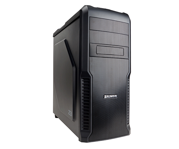 ZALMAN™ Z3 ATX Mid Tower Black ,Tool-free, no PSU, 2X 120mm FAN , USB2.0, Audio