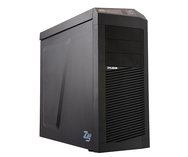 ZALMAN™ Z5 ATX Mid Tower Black ,Tool-free, no PSU, 2X 120mm FAN , USB2.0, Audio