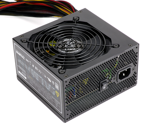 ספק כח ZALMAN™ Power Supply ZM600-ST 600W ACTIVE PFC,SATA