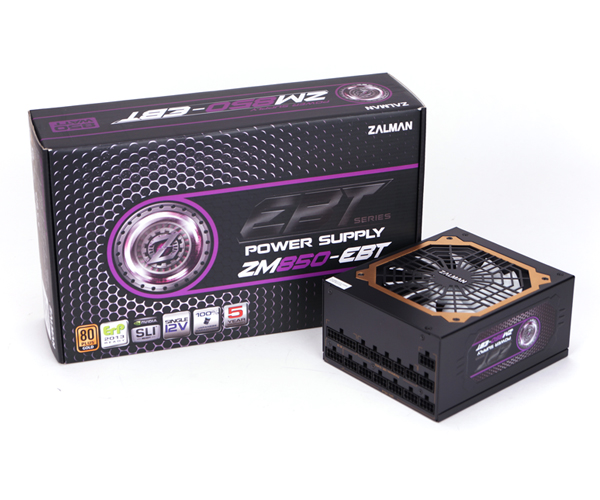 ספק כח ZALMAN™ Power Supply ZM850-EBT 850W ACTIVE PFC,SATA