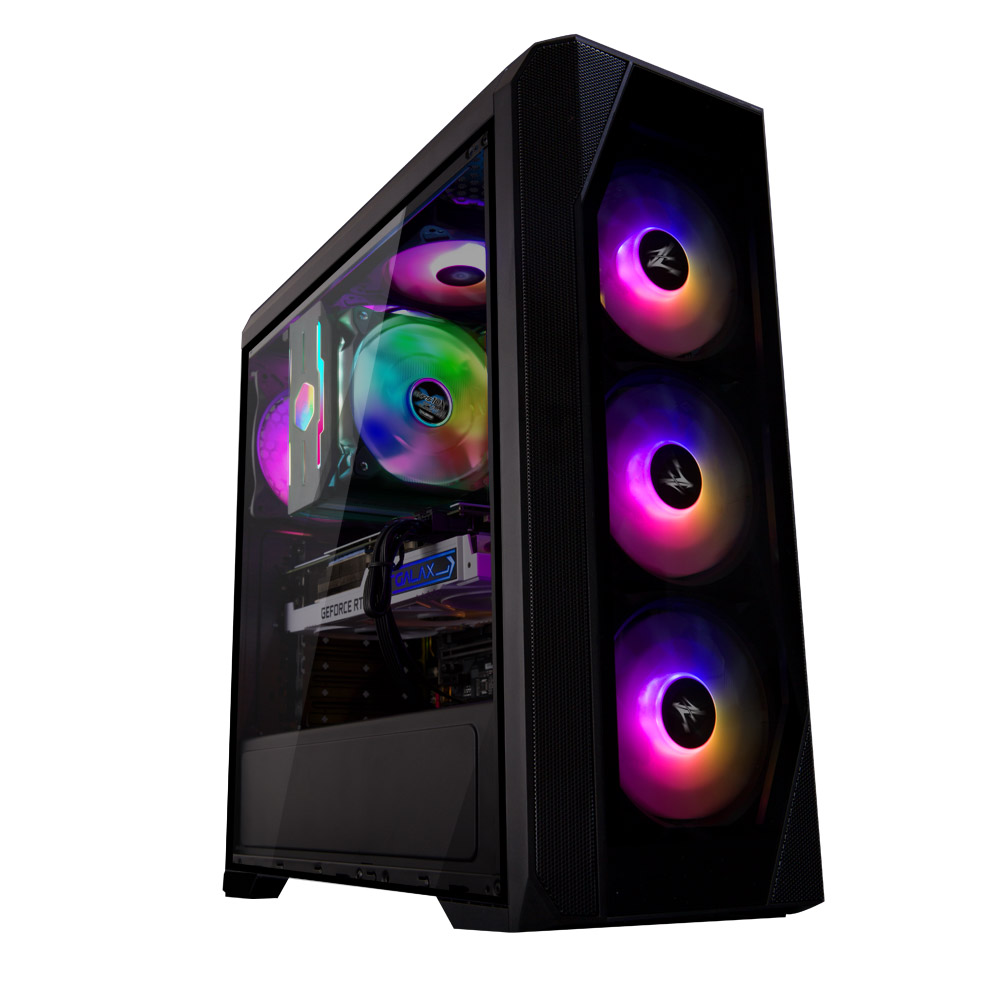 ZALMAN™ Z3 PLUS ATX Mid Tower Black ,Tool-free, no PSU, 4X 120mm FAN , USB2.0/3.0, Audio