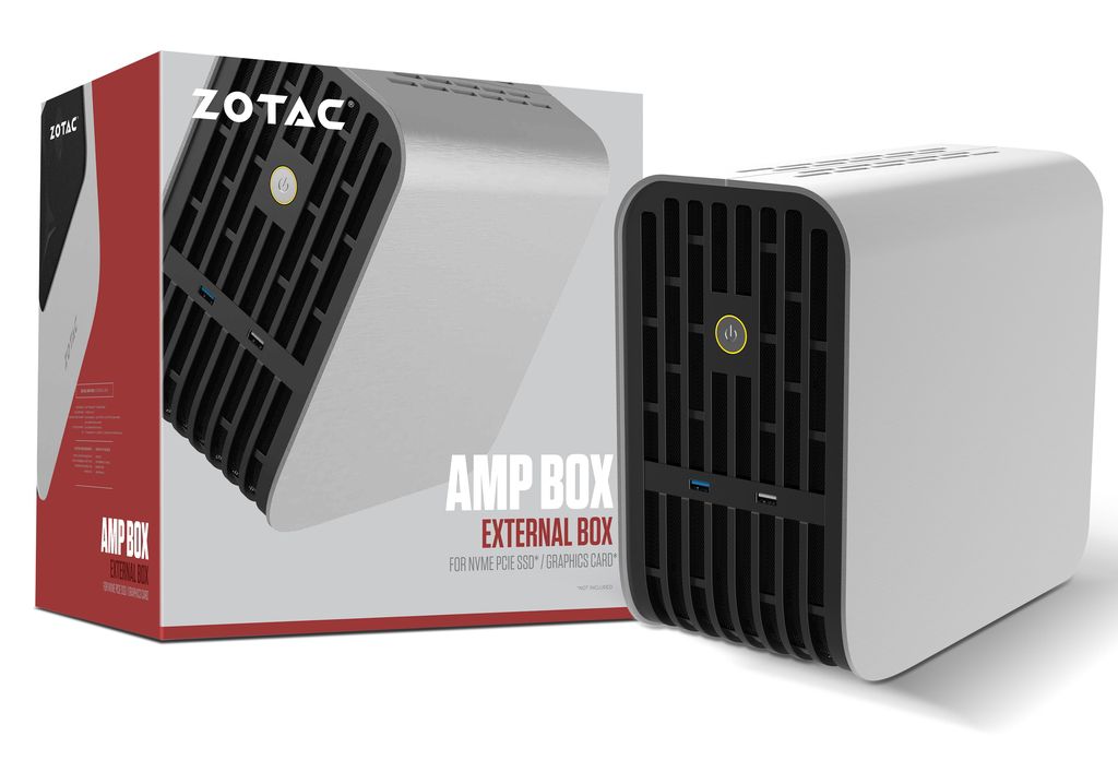 מארז חיצוני ZOTAC AMP BOX EXTERNAL BOX Thunderbolt™ 3 port, 3 x USB 3.0 port