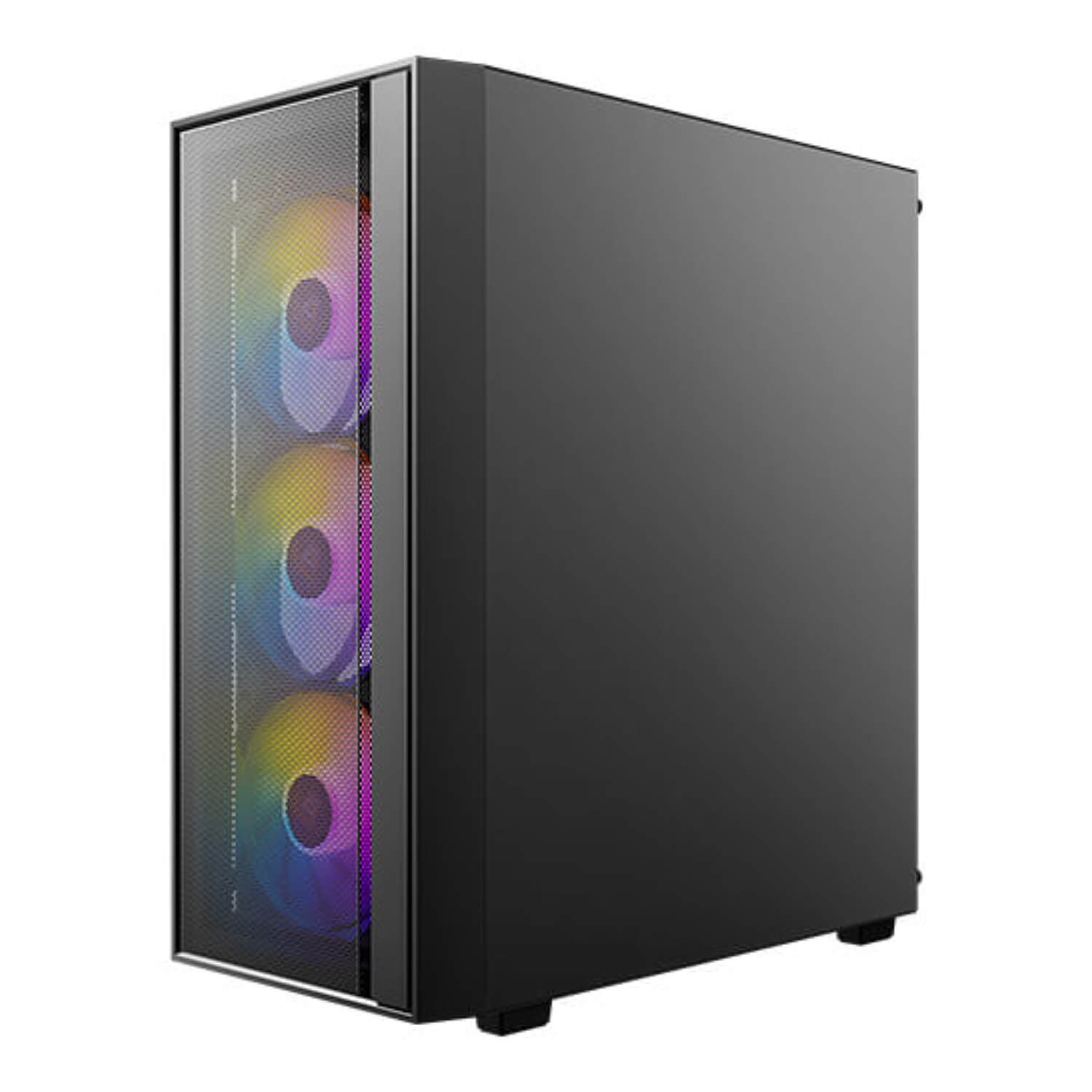 ANTEC AX65 ARGB ,Tool-free, NO PSU ,4x12cm ARGB Fan, 3USB2/3.0, Audio & speaker