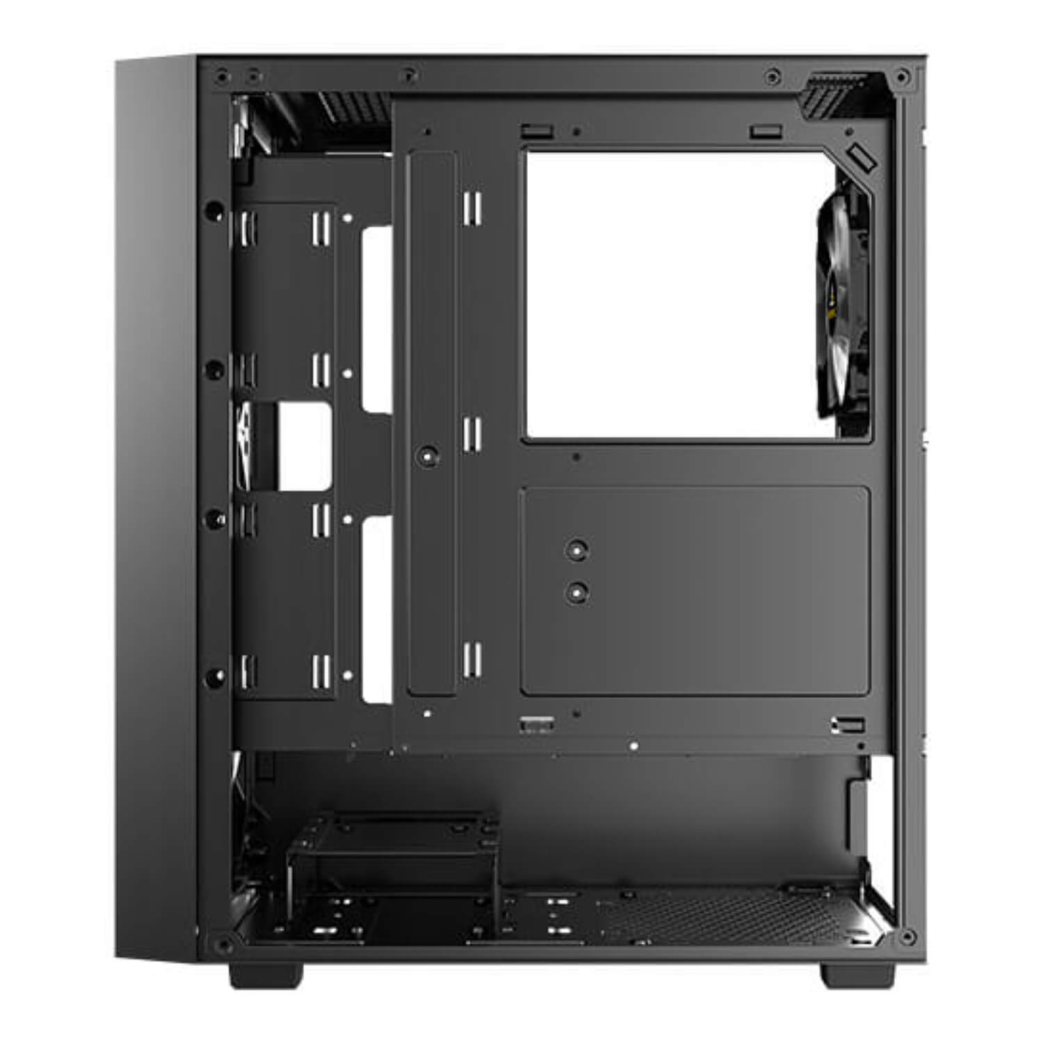 ANTEC AX65 ARGB ,Tool-free, NO PSU ,4x12cm ARGB Fan, 3USB2/3.0, Audio & speaker