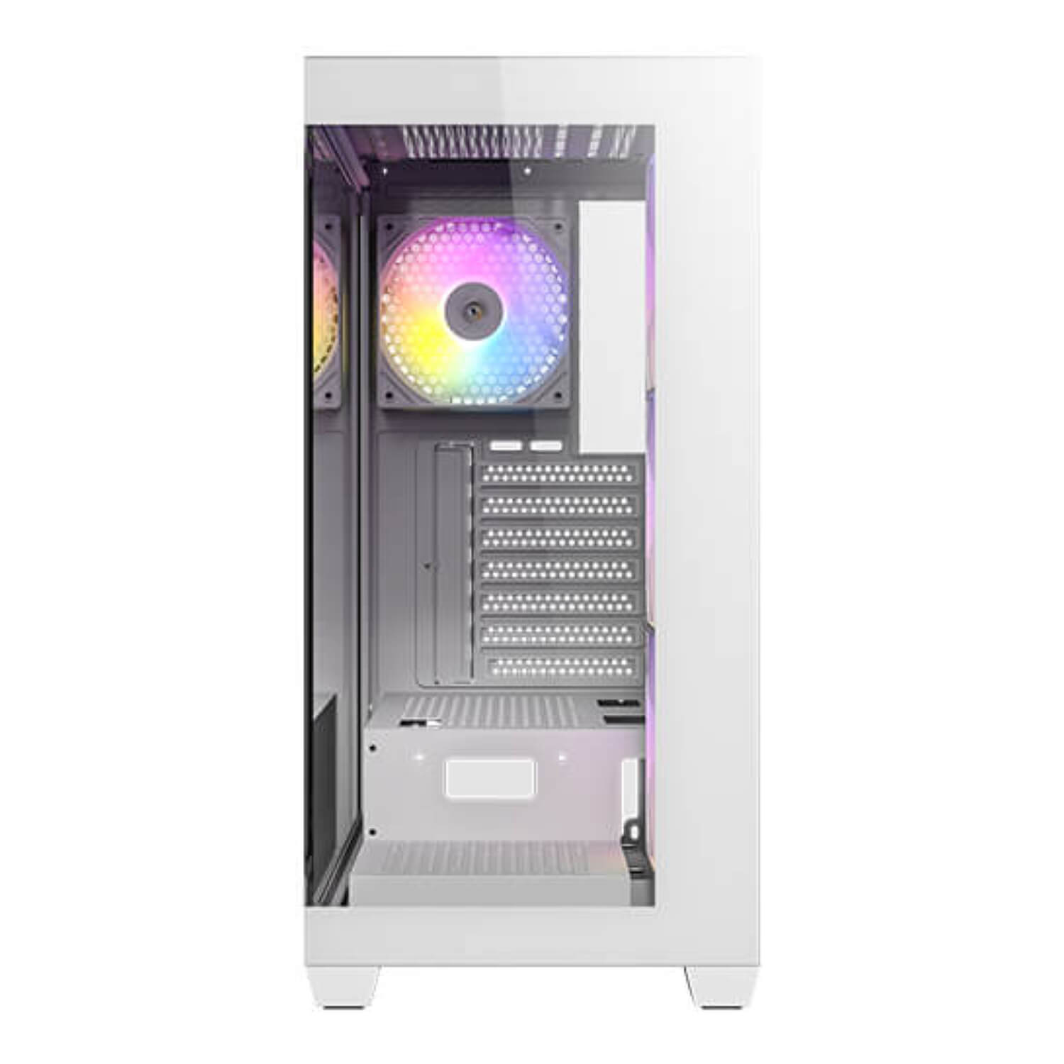 ANTEC CX300 ARGB WHITE ,Tool-free, NO PSU ,4x12cm ARGB , USB3.0+2USB2.0, Audio & speaker