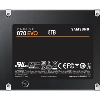 דיסק קשיח Samsung® 870 EVO Series MZ-77E8T0B 8000GB SSD SATA III