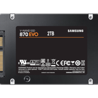 דיסק קשיח Samsung® 870 EVO Series MZ-77E2T0BW 2000GB SSD SATA III