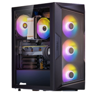 מחשב גיימינג שולחני AMD® Ryzen® 7 8x 7700 + ASUS / GIGABYTE B650 + SSD 1000GB NVME +32768MB DDR5 +RADEON RX9070 XT 16384MB