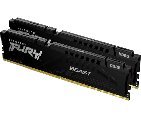 Kingston 64GB 6000MHz DDR5 CL30 DIMM 1Rx8 FURY® Beast Black
